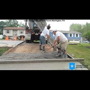 Concrete Driveways and Floors Warrington Pennsylvania